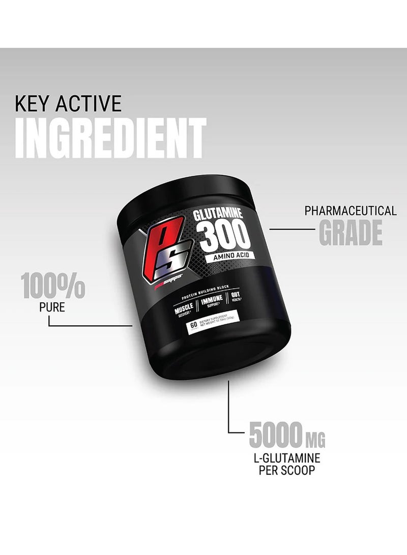 بروسابس ProSupps الجلوتامين 300 الأحماض الأمينية 300 جرام 60 حصة - Image 2