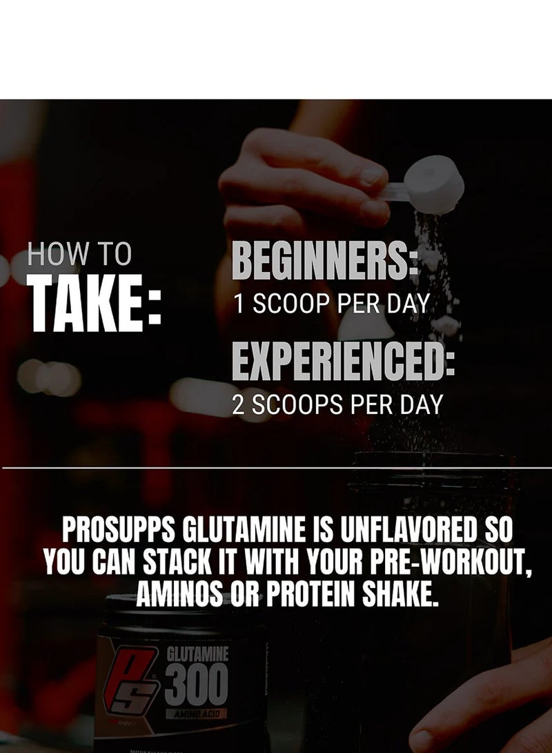 بروسابس ProSupps الجلوتامين 300 الأحماض الأمينية 300 جرام 60 حصة - Image 4