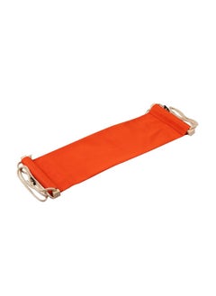 NIBEMINENT Portable Adjustable Desk Foot Rest Hammock Stand Orange  - Image 1