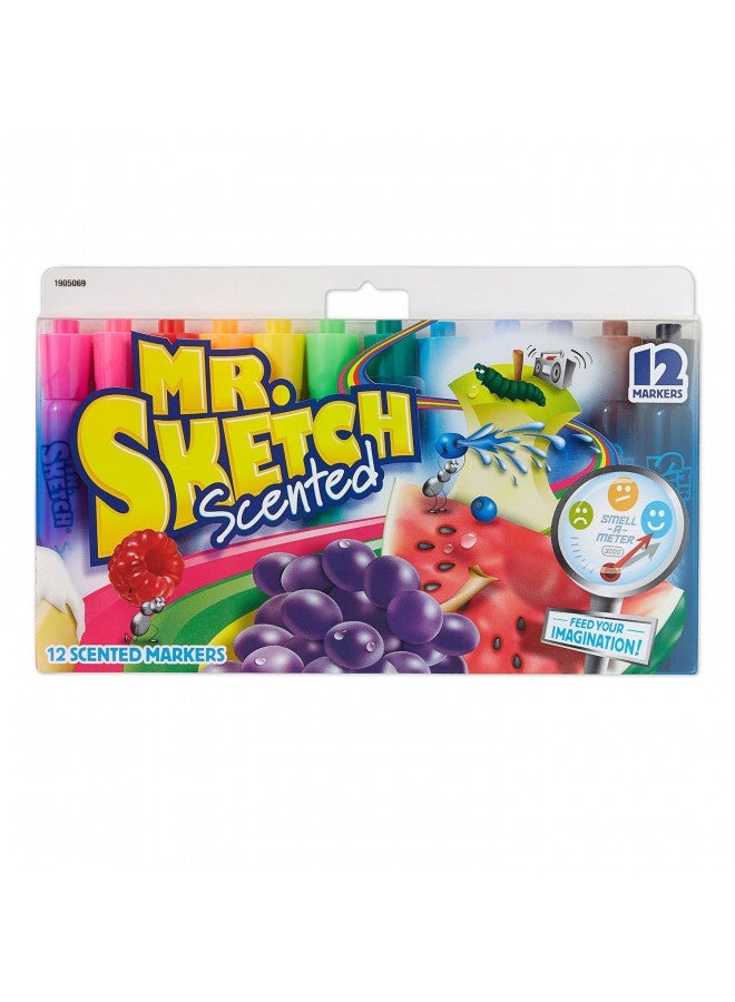 Mr. Sketch Scented Water Color Markers, 12 Color Set(20672) - Image 2