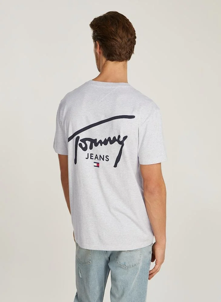 تومي جينز Logo Print T-Shirt