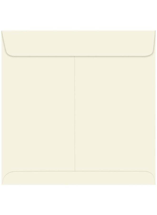 إنفيلوبس.كوم مظاريف دعوة مربعة من Luxpaper | قشر واضغط | 8 1/2 بوصة × 8 1/2 بوصة | طبيعي | 70 رطل. نص | 50 الكمية 