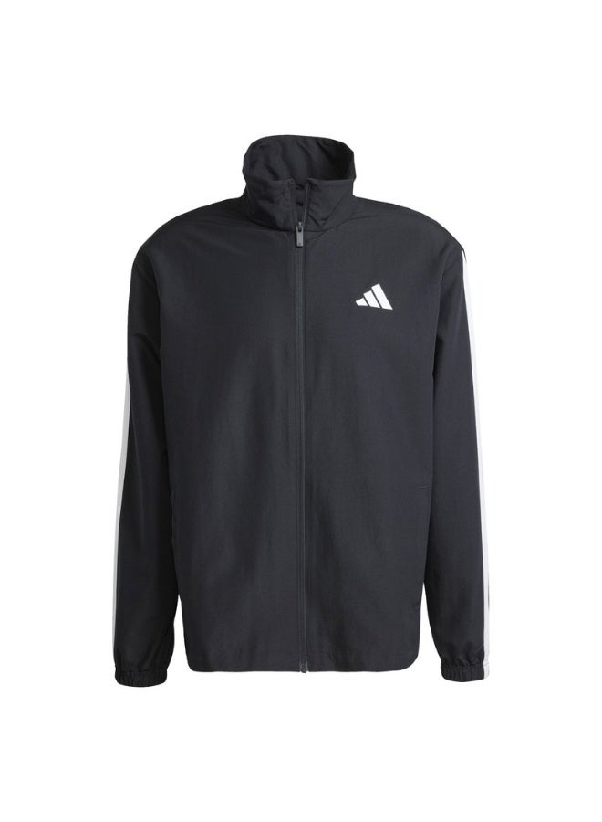 Adidas Adidas M 3S Wv Tt Ts Black Training Suits For Men XS - Image 1
