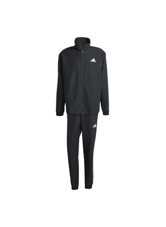 adidas Adidas M 3S Wv Tt Ts Black Training Suits For Men XS