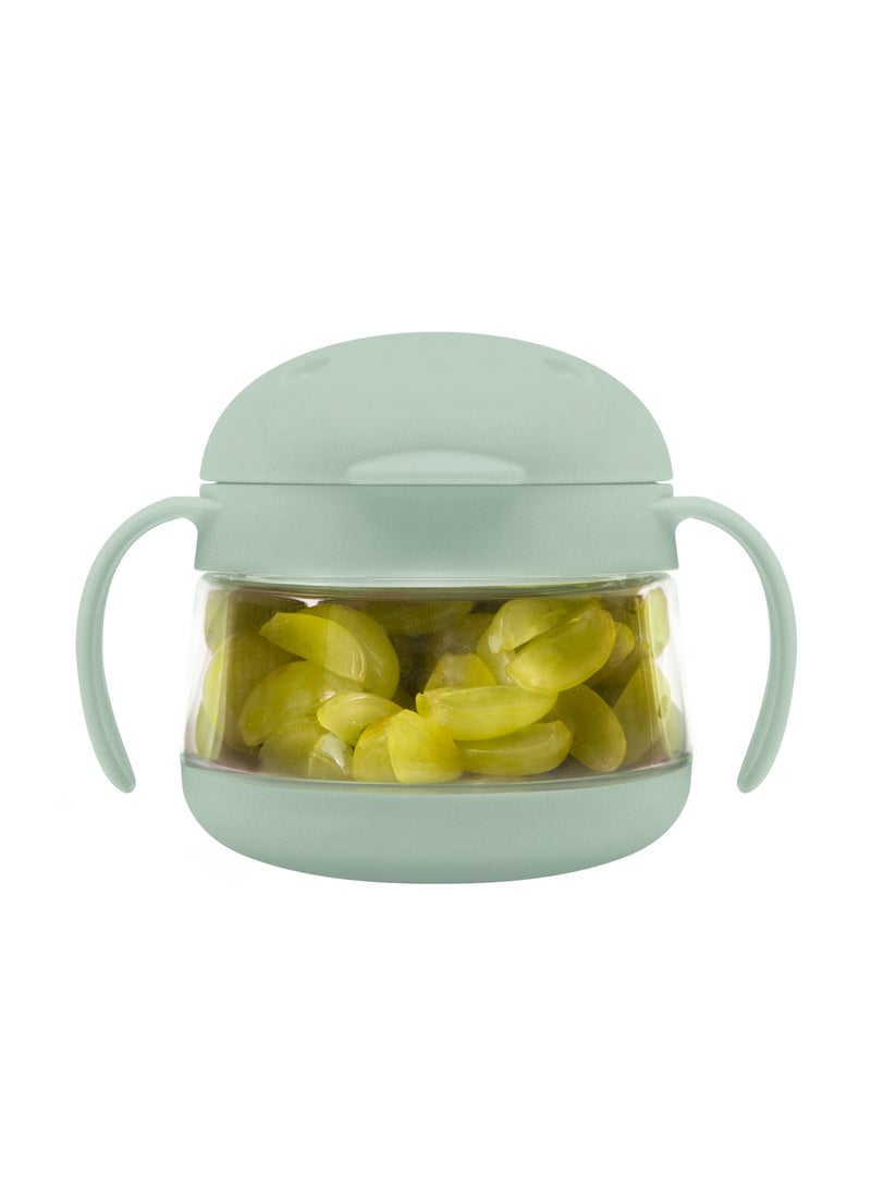 Ubbi - Tweat Snack Container  Sage - Image 1