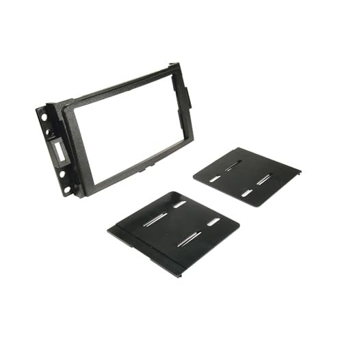 Scosche GM1595B Double DIN Radio Install Dash Kit Compatible with Select 2005-2013 General Motors Vehicles - Aftermarket Car Stereo Installation Kit - See Fit Guide in Images to Verify Your Vehicle - Image 1