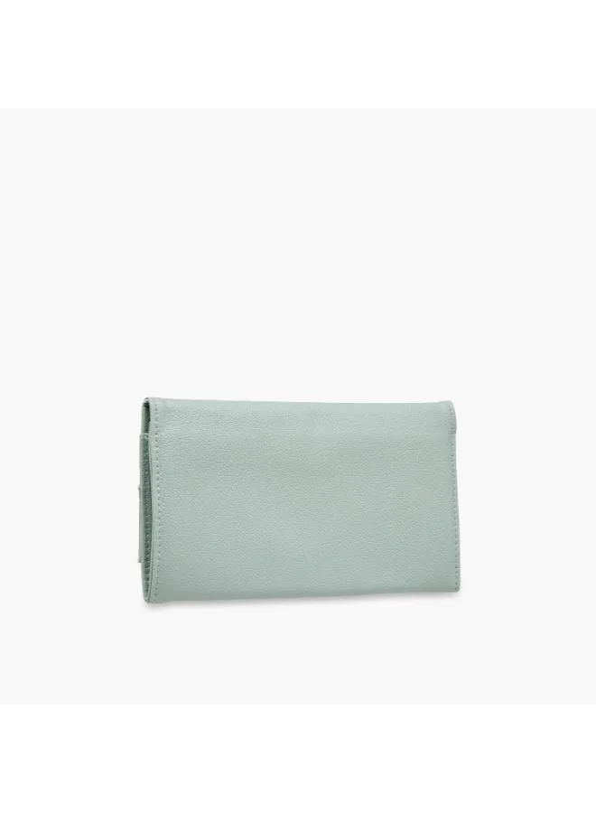 فايندز Findz Typographic Print Document Holder with Flap Closure