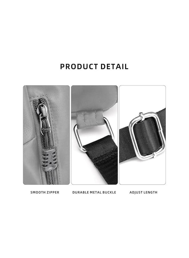 PROMASS Drawstring Backpack Sports Gym Bag,Waterproof Drawstring Bags With Compartment Side Mesh Pockets Foldable String Backpack Sackpack For Women Men - Image 3