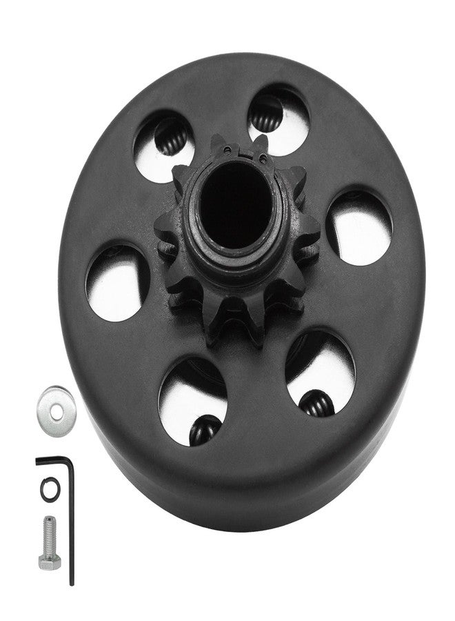 KRGUOD centrifugal Clutch, Go Kart Clutch 3/4" Bore 10T for #40 41 420 Chain, Fit for Predator 212 Go Kart Minibike Baja Mini Bike MB165 MB200,Up to 6.5 HP. - Image 1