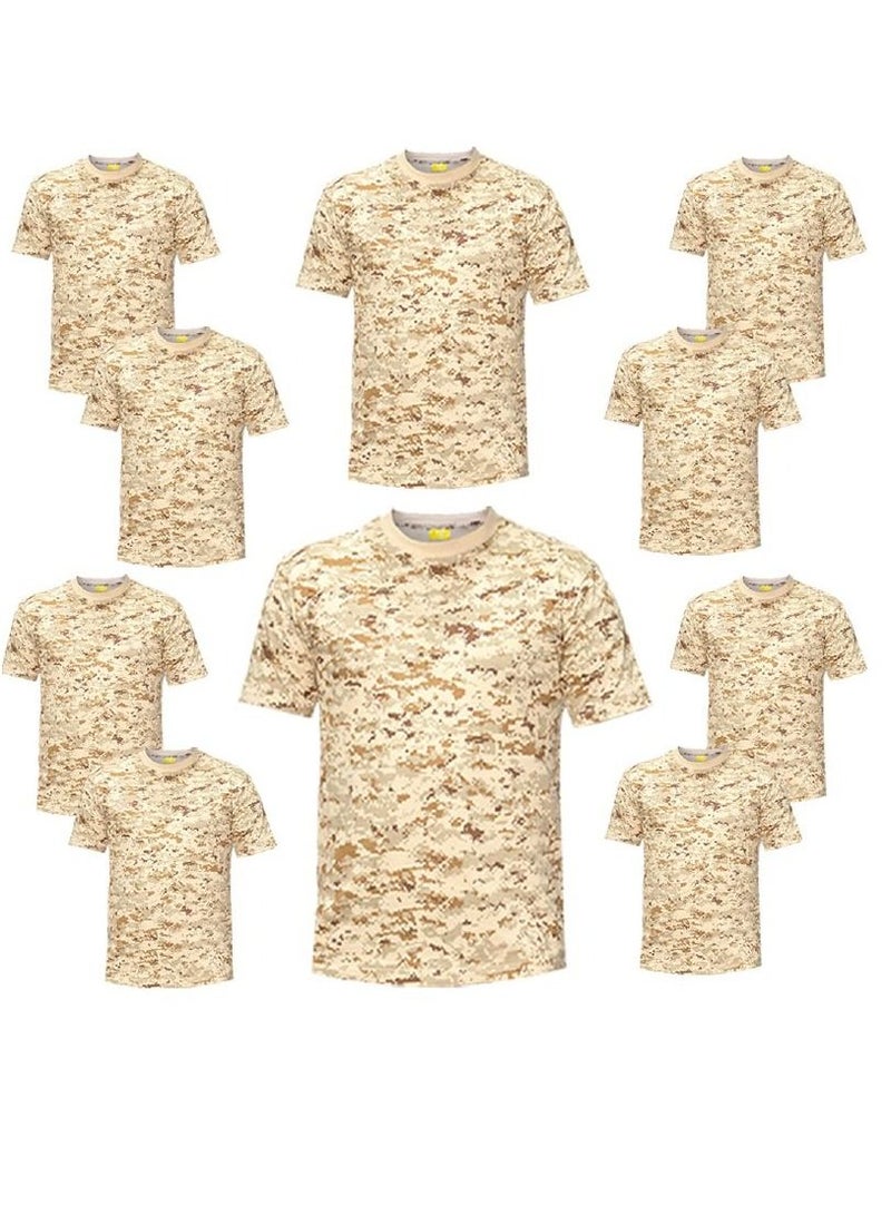 Camouflage Army T-Shirt for Men 10pcs Pack  - Image 1