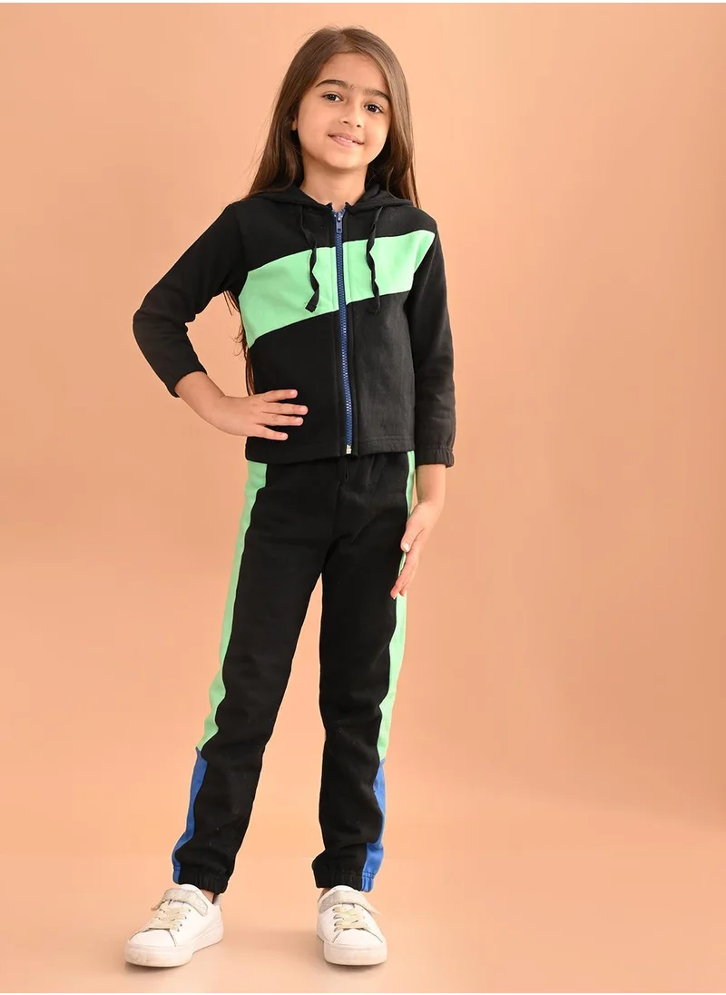 ليل بيكس Girls Sweatshirt with Jogger Set