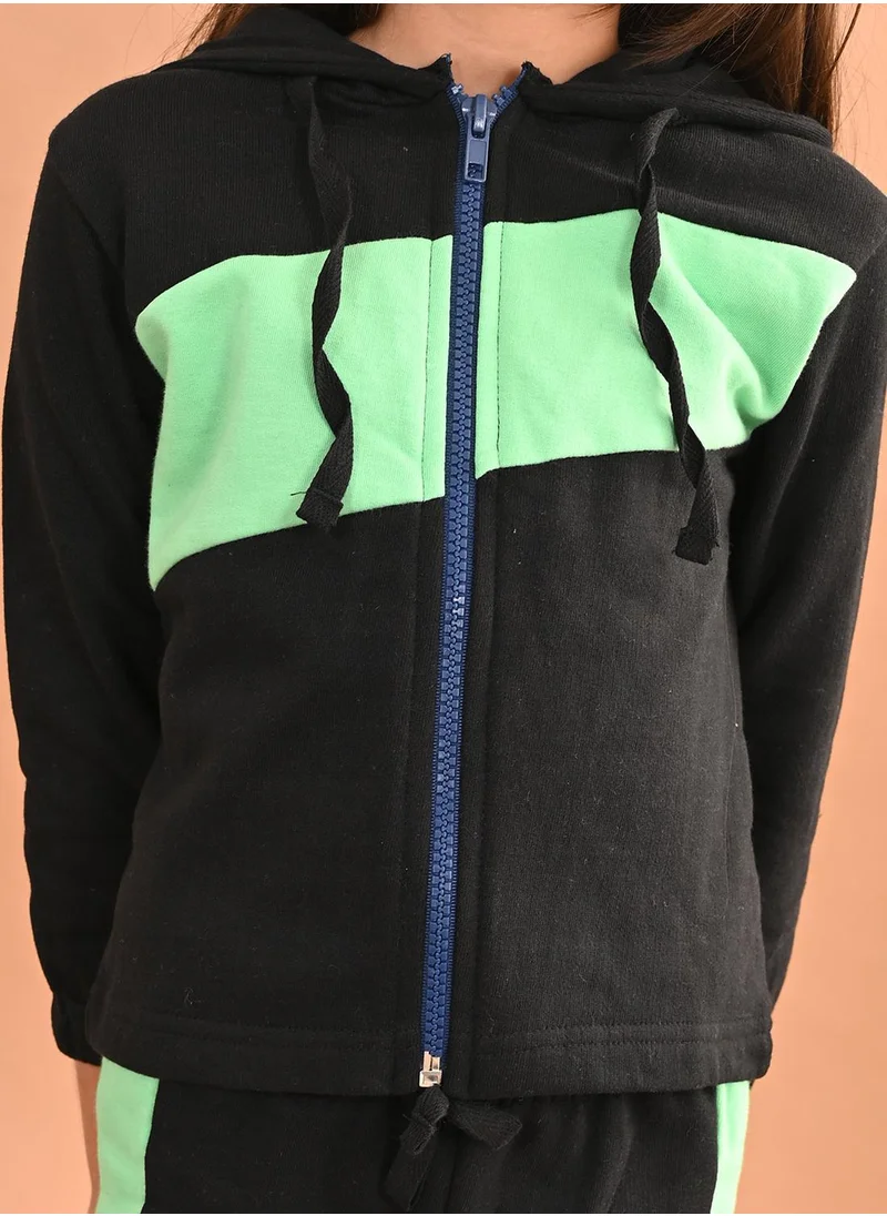ليل بيكس Girls Sweatshirt with Jogger Set