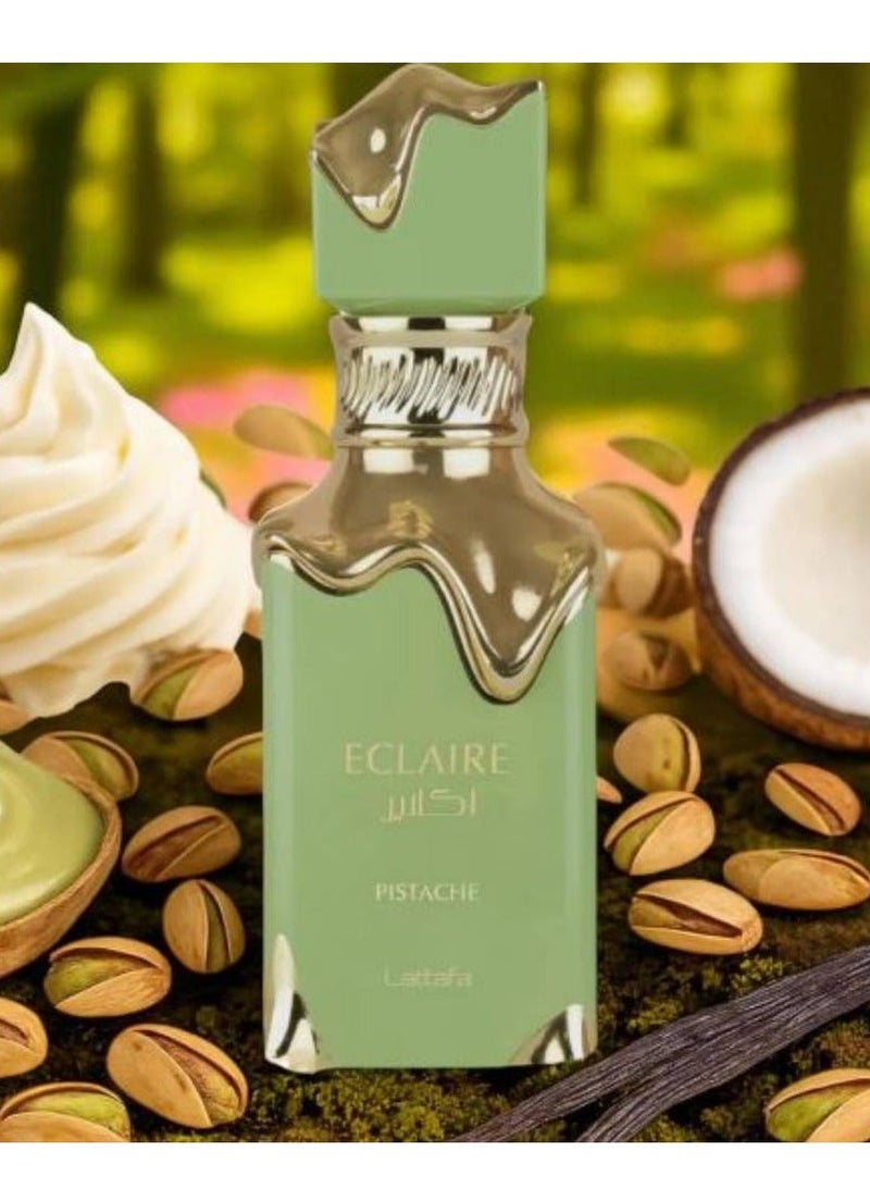Lattafa Eclair Pistache Eau de Parfum – Luxurious Pistachio Scent 100ml - Image 5