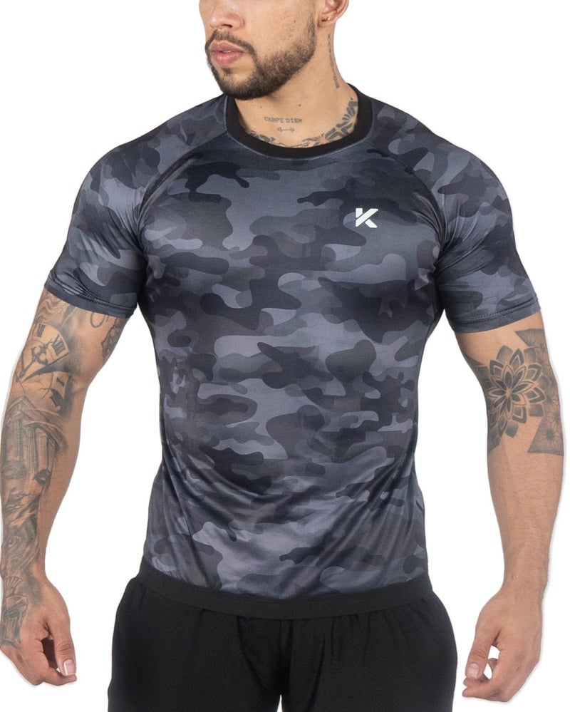 Kewlioo Sauna Shirt for Men - Original Heat Trapping Sweat Vest, Sauna Suit For Men, Compression Workout Sweat Suit for Gym, Workouts - Image 2