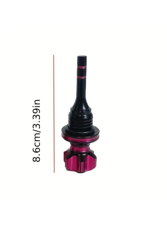 1pc Motorcycle Clover Oil Scale Decorative Screw Cover Universal Accessory - Image 2