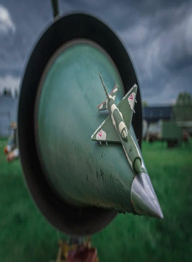 3D CRAFT MIG-21 Fighter Jet 3D Model Kit with Stand – DIY Aircraft Assembly Puzzle, Detailed Air Force Plane Model, STEM Educational Toy for Kids - Image 3