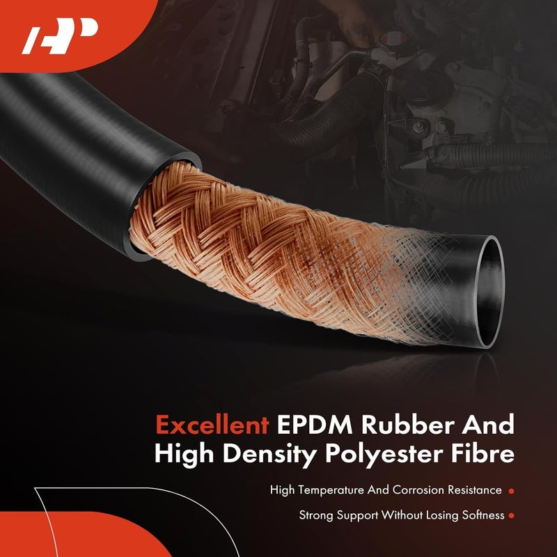 A-Premium Heater to Engine Radiator Coolant Hose for BMW E39 Series - Image 3