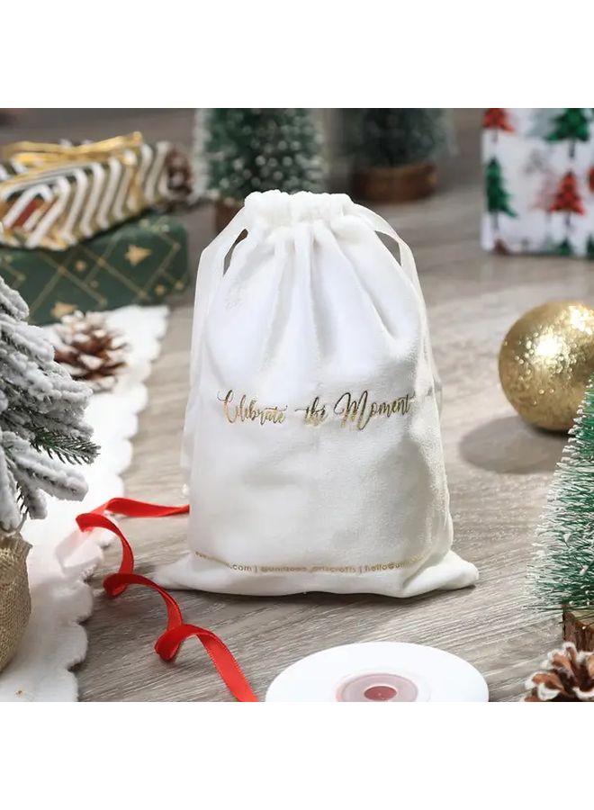 A Set Of 8 Christmas Themed Acrylic Golden Photo Frame Ornaments For Double Sided Holiday Picture Display And Festive Tree Party Decorations 2.5 X 2.5 Inches - Image 4