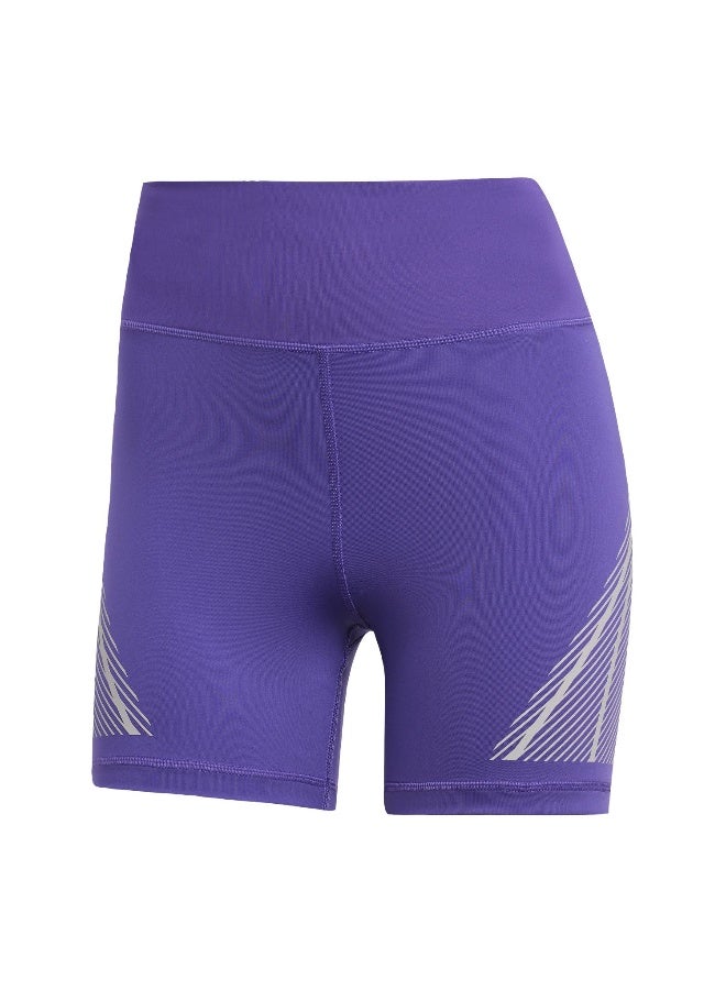 Adidas Adidas Asmc Tpa Legg Purple Shorts (1/2) Shorts For Women - Image 1