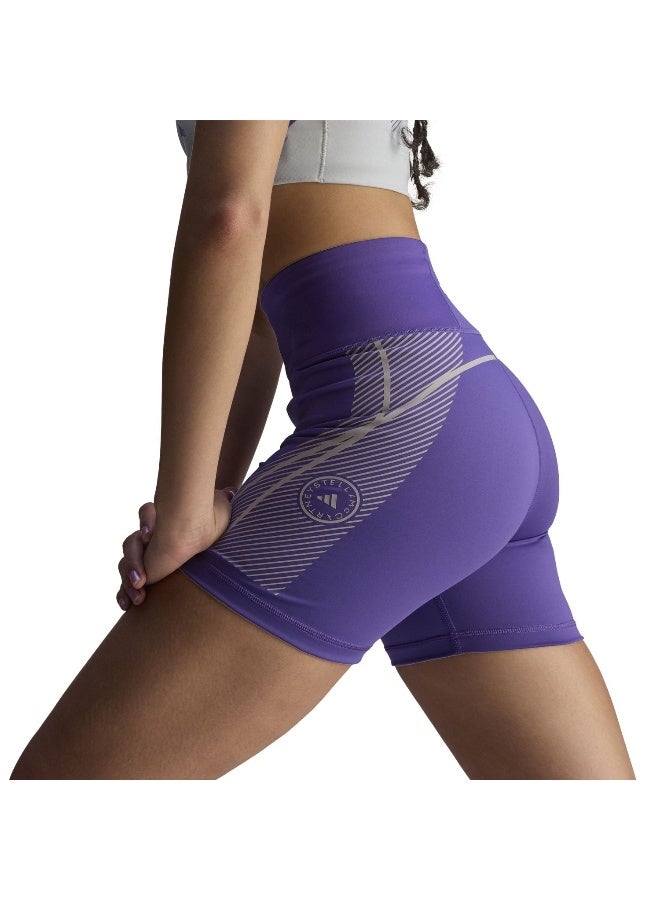 Adidas Adidas Asmc Tpa Legg Purple Shorts (1/2) Shorts For Women - Image 5