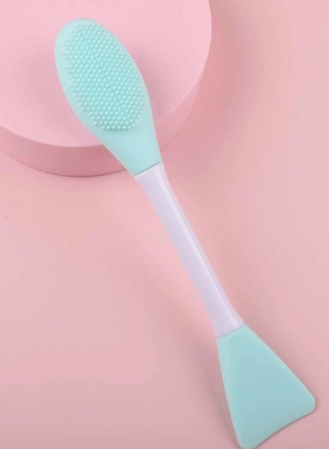 ROODILES Multipurpose Silicone Face Scrubber & Exfoliating Brush | Face Mask Applicator | Facial & Pore Cleansing Brush | Mud and Clay Applicator | Soft and Flexible Silicone Brush (Pack of 1) - Image 1