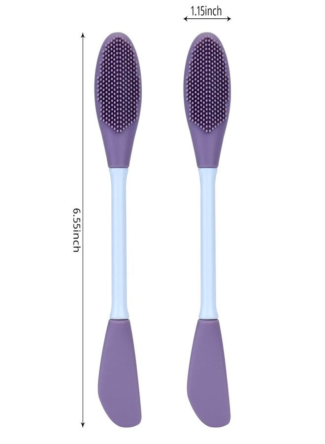 ROODILES Multipurpose Silicone Face Scrubber & Exfoliating Brush | Face Mask Applicator | Facial & Pore Cleansing Brush | Mud and Clay Applicator | Soft and Flexible Silicone Brush (Pack of 1) - Image 2