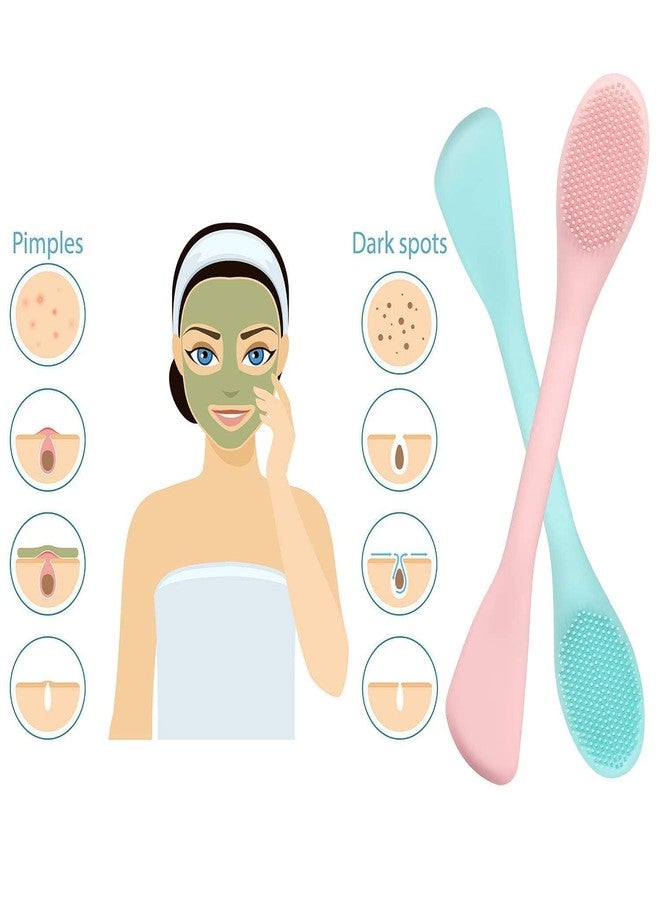 ROODILES Multipurpose Silicone Face Scrubber & Exfoliating Brush | Face Mask Applicator | Facial & Pore Cleansing Brush | Mud and Clay Applicator | Soft and Flexible Silicone Brush (Pack of 1) - Image 4