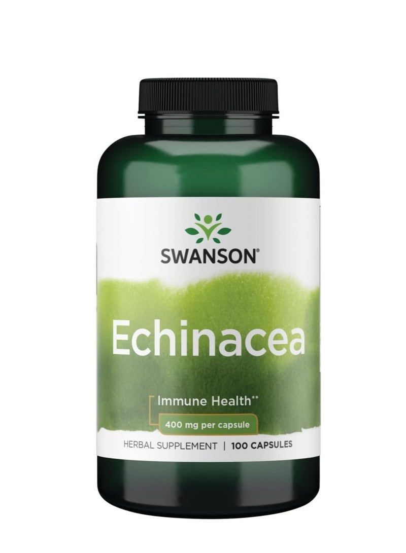 سوانسون‏,Echinacea ، 400 ملجم ، 100 كبسولة