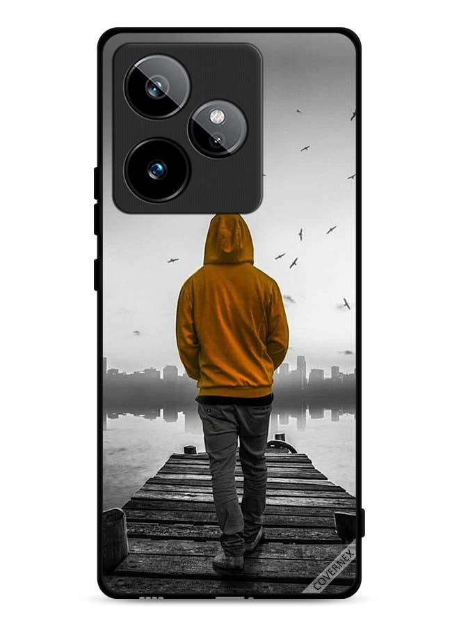 Covernex Realme GT 7 5G Protective Case Cover Sad Boy Walking
