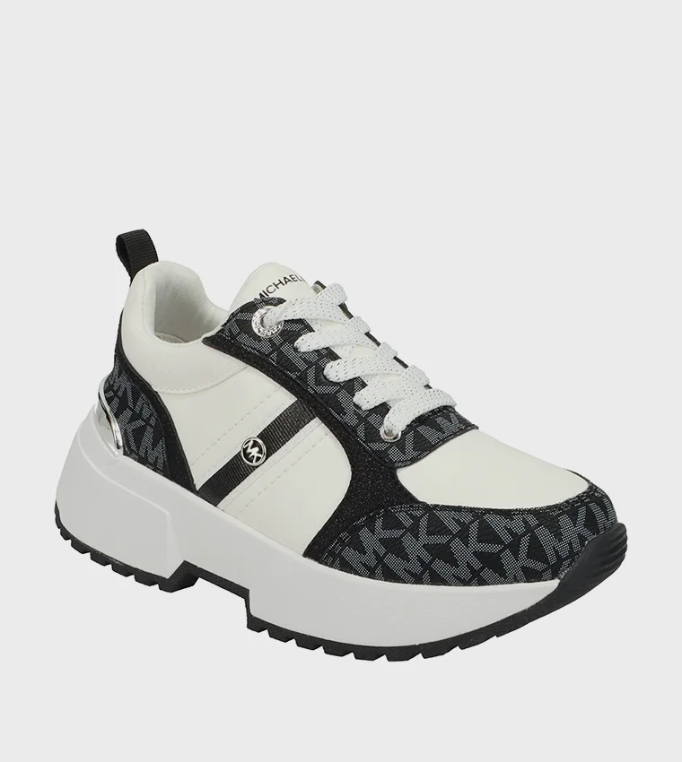 مايكل كورس COSMO MEYERS Monogram Chunky Sneakers