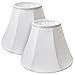 TooToo Star TOOTOO STAR Double White Lamp Shade Set of 2,  Large Barrel Lampshade for Floor Light and Table Lamp 6x12x8.5 inch, DIY  - Image 2