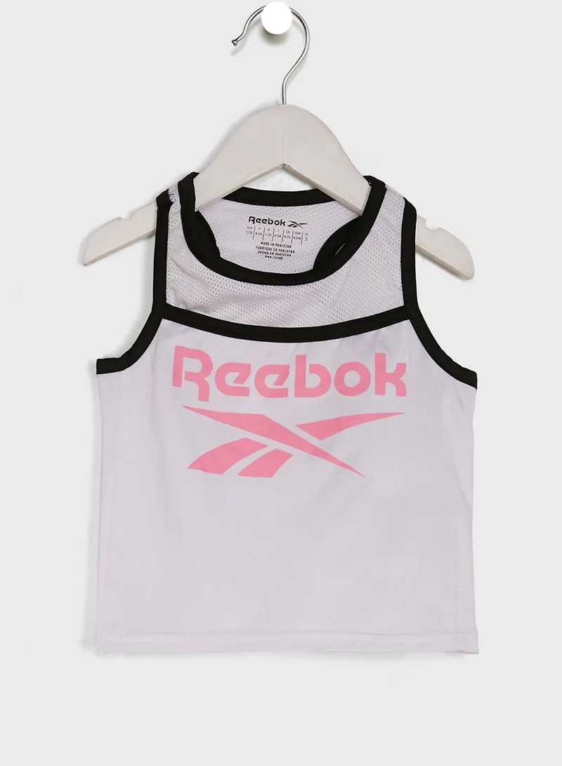 Reebok Kids 3 Piece Camo Pop Over Set