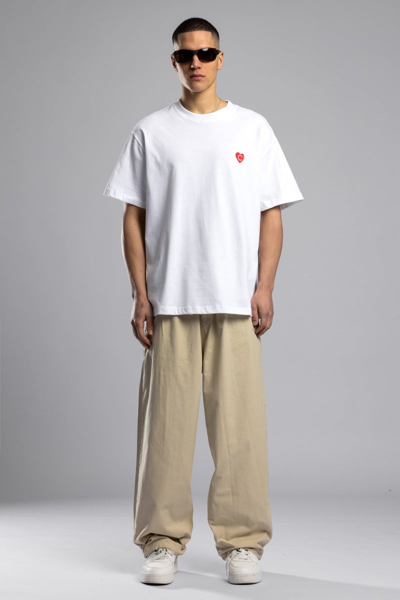 Catch Embossed Printed T-Shirt - Image 1