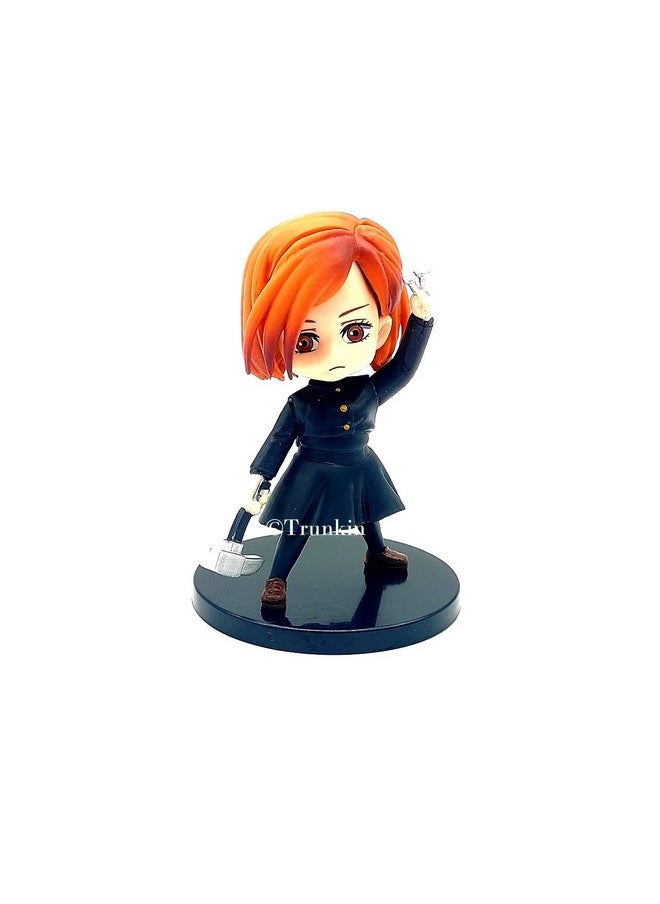 Trunkin - Trunkin | Jujutsu Kaisen Nobara Kugisaki Action Figure | PVC Figurine Toy Desktop Doll Set A - Image 1