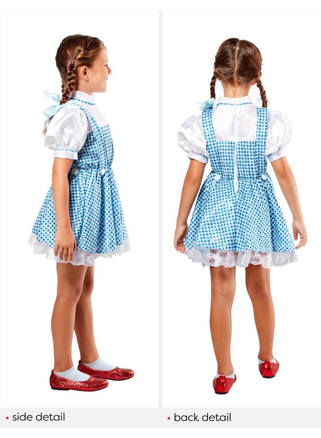 Rubies Child's Wizard of Oz Dorothy Sequin Costume, Medium for Themed Parties and Halloween - Image 2