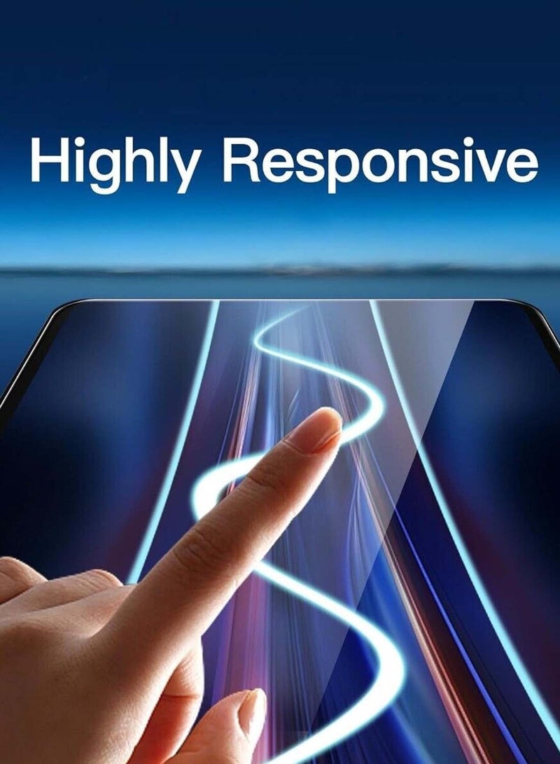 Apple iPad Air 2025 (7th Generation) M3 11 inch Wtech Premium Pure Hydrogel Anti Spy / Anti Privacy Film Thin and Flexible Screen Protector (TSHFMP) - Clear