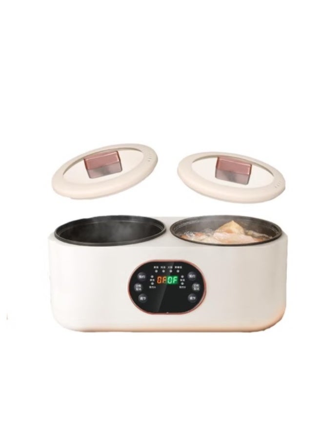 دينكس وعاء طهي مزدوج 2 في 1، وعاء كهربائي ساخن متعدد الوظائف مع بطانة مزدوجة وشاشة رقمية - Image 3