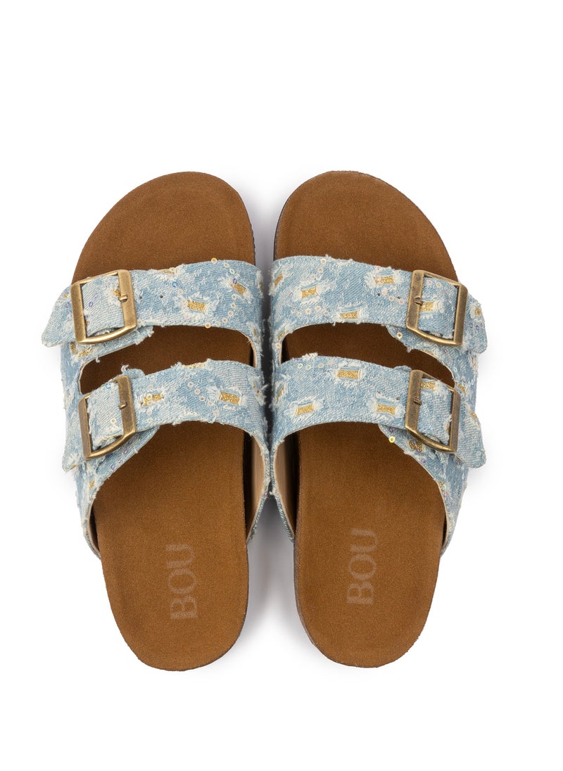 BOU - Denim Dreams Slipper - Image 1