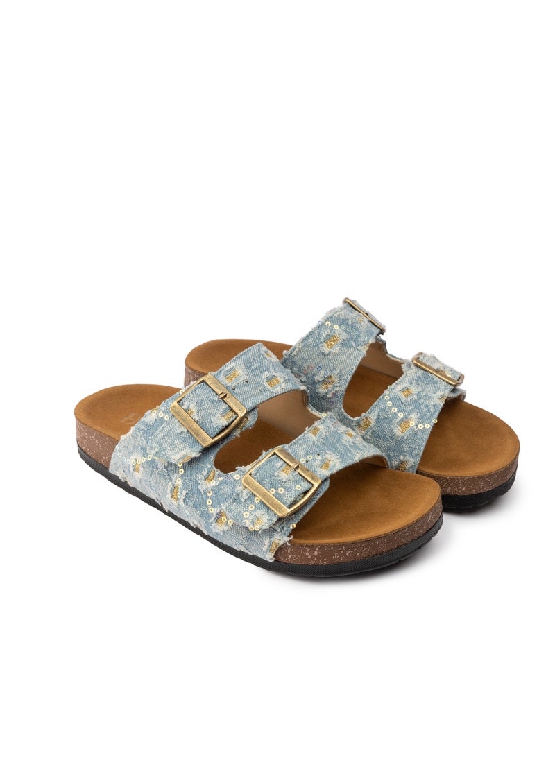 BOU - Denim Dreams Slipper - Image 1