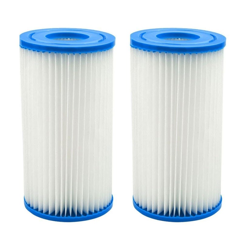 قطعتان من خرطوشة مرشح حمام السباحة من النوع A و C كبديل لحمام السباحة القابل للنفخ من Intex Easy Set - Image 2