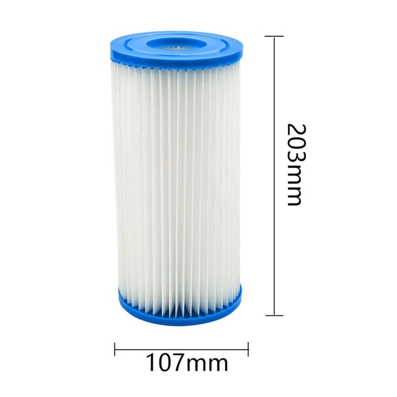 قطعتان من خرطوشة مرشح حمام السباحة من النوع A و C كبديل لحمام السباحة القابل للنفخ من Intex Easy Set - Image 4