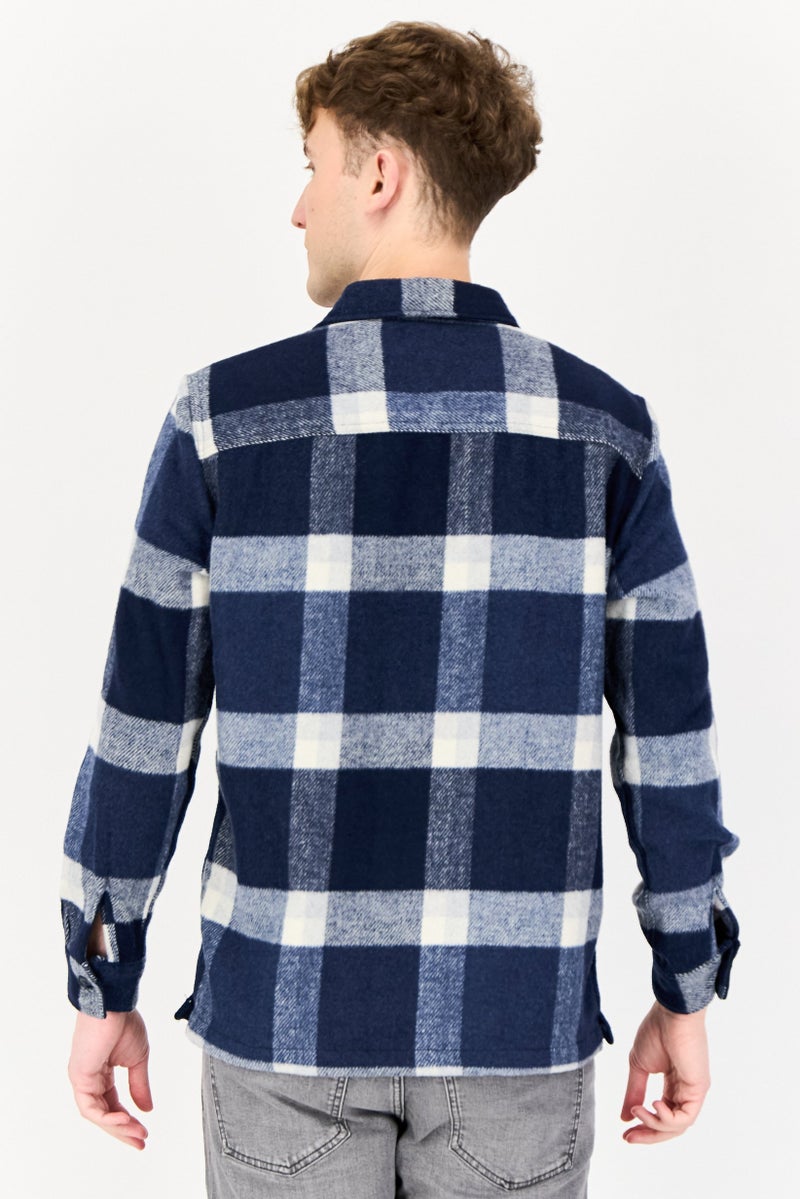Celio Men Checkered Jacket Shirt ,Multicolor  - Image 3