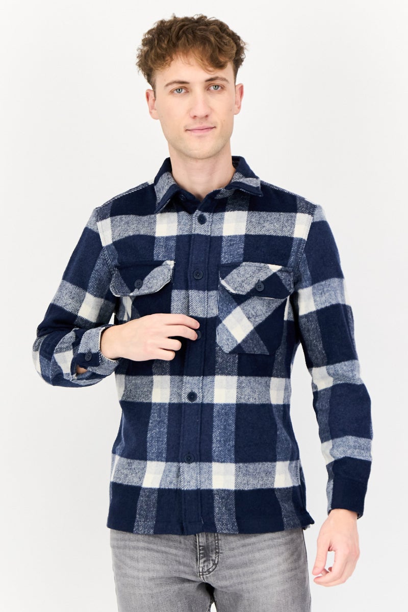 Celio Men Checkered Jacket Shirt ,Multicolor  - Image 1