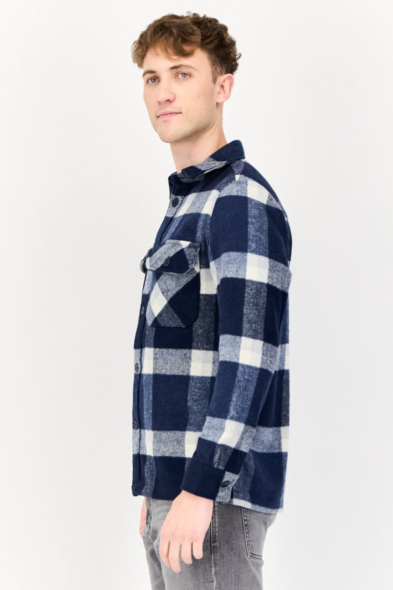 Celio Men Checkered Jacket Shirt ,Multicolor - Image 4