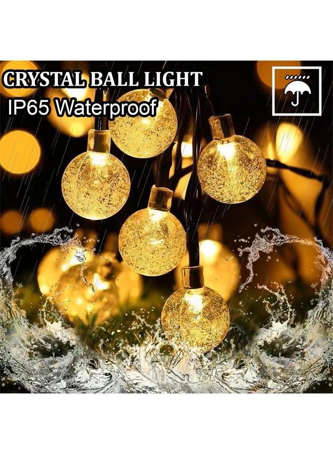 fizzytech Crystal Bubble Ball String Fairy Lights for Decortaion Diwali Christmas Xmas Light for Diwali Home Decorations Lighting, Lights of Home Decoration (Warm White 15 led 3 Meter) - Image 2