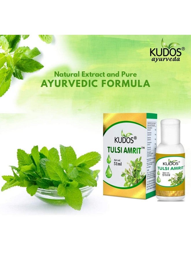 Kudos Tulsi Amrit Extract Drops Pack Of 4 - Image 5