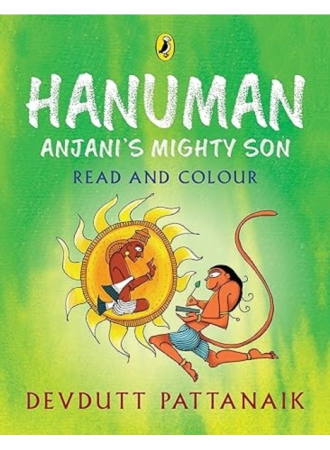Hanuman: Read and Colour 