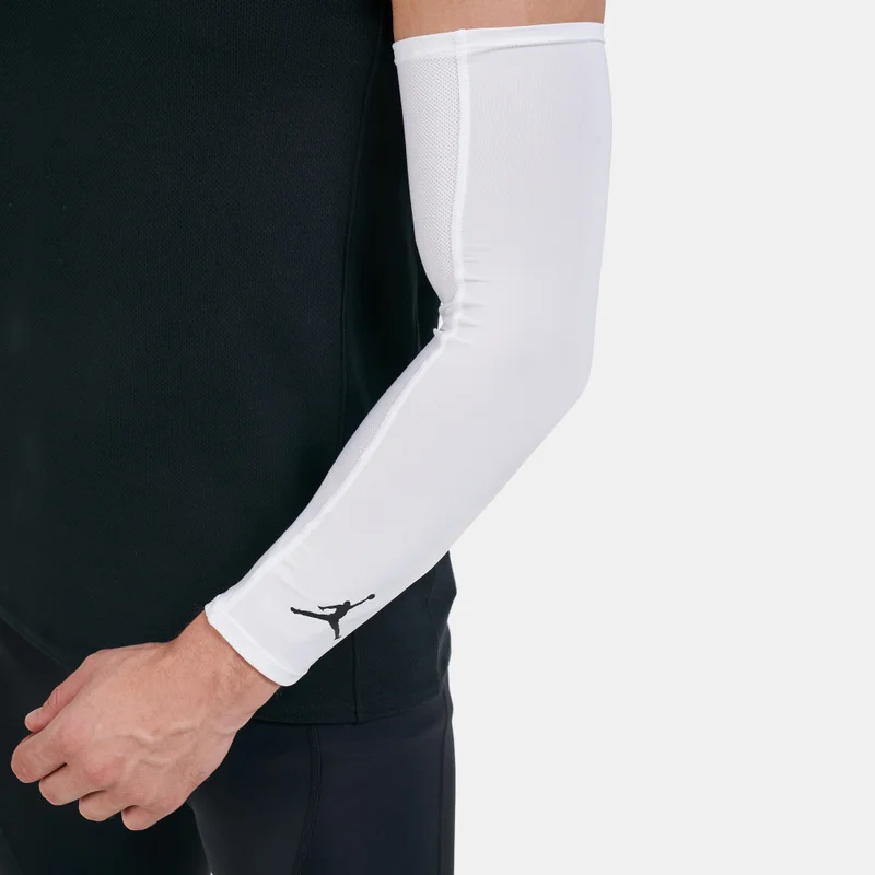 Jordan White Shooter Arm Sleeves  | Best Price UAE