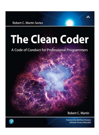 The Clean Coder: A Code of Conduct for Professional Programmers - pzsku/Z4496B169FFBDDECE3AF7Z/45/1763378988/1dadbf5d-9dde-4b9a-9b9b-602594cc4140