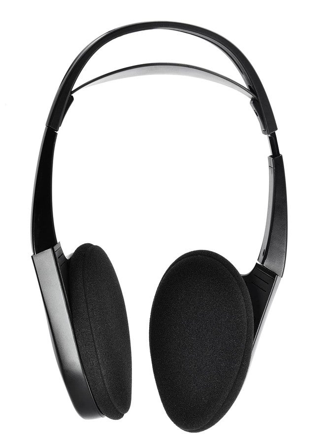 defean 4 × وسادات أذن - بديل ديفيان لسماعات الرأس الأوتوماتيكية من الفوم متوافق مع سماعات الرأس اللاسلكية بالأشعة تحت الحمراء في أنظمة ترفيه السيارات DVD من GM وفورد وتويوتا ونيسان 80x65 مم (فوم) - Image 4